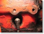 Broken generator mounting bolt