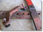 Worn drawbar