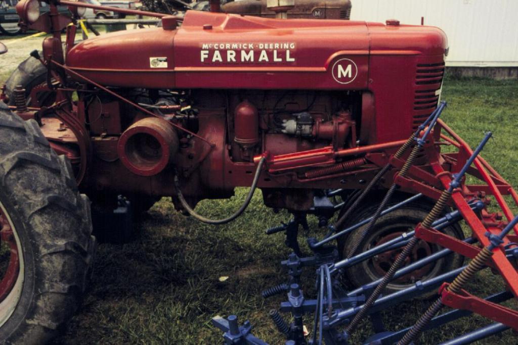 Where is the serial number on a Farmall tractor?